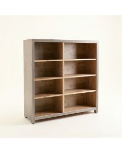 Harbor Edge Freestanding Bookcase - Gray (synthetic illustration; no displayed measurements)