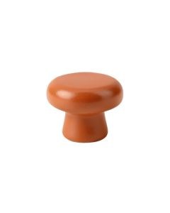 Flint Bend Cabinet Knob Without Packaging - Terracotta (synthetic illustration; no displayed measurements)
