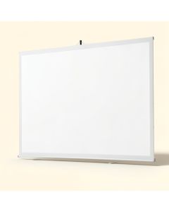 White 80 '' Portable Projection Screen (synthetic illustration; no displayed measurements)
