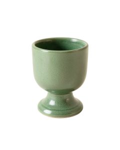 Wren Branch Empty Candle Holder - Green (synthetic illustration; no displayed measurements)
