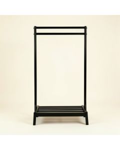 Briar Branch Empty Garment Rack - Black (synthetic illustration; no displayed measurements)