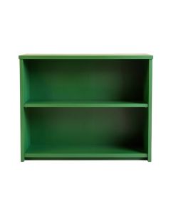 Briar Bluff Low Bookcase - Green (synthetic illustration; no displayed measurements)