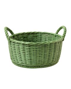 Lake Bridge Empty Storage Basket - Green