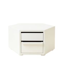 Maple Bluff Small-Parts Storage Drawer Cabinet - White