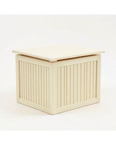 Heath Brook Closed Outdoor Storage Box - Cream (synthetic illustration; no displayed measurements)