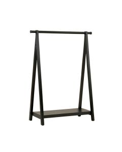 Ridge Bend Empty Garment Rack - Black (synthetic illustration; no displayed measurements)