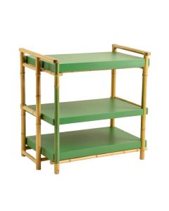 Oak Bend Empty Countertop Canister Rack - Green