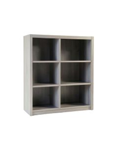 Vale Arc Freestanding Bookcase - Gray (synthetic illustration; no displayed measurements)