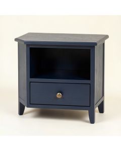 Flint Edge Nightstand - Navy (synthetic illustration; no displayed measurements)