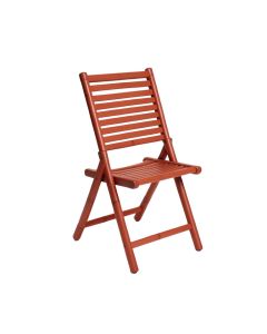 Shore Canyon Folding Outdoor Chair - Terracotta