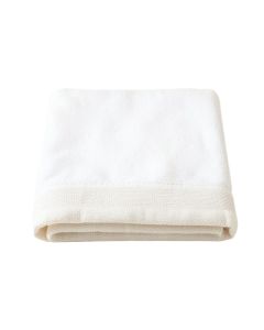 Holly Crest Bath Towel - White (synthetic illustration; no displayed measurements)