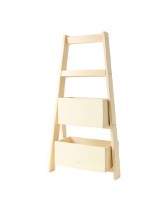 Reed Crest Empty Vertical Garden Frame - Cream