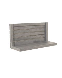 Fern Bridge Wall-Mounted Entryway Organizer Shelf - Gray