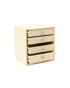 Hill Branch Small-Parts Storage Drawer Cabinet - Ivory (synthetic illustration; no displayed measurements)