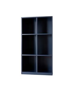 Ridge Crossing Freestanding Bookcase - Navy (synthetic illustration; no displayed measurements)