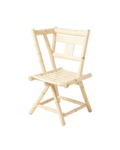 Oak Bluff Folding Outdoor Chair - Cream