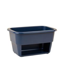 Bay Brook Empty Raised Planter - Navy (synthetic illustration; no displayed measurements)