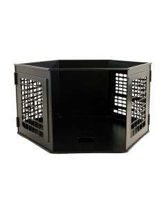 Reed Brook Empty Furniture-Style Pet Crate - Black
