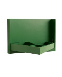 Reed Crossing Empty Wall-Mounted Tool Organizer Panel - Green