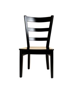 Olive Arc Dining Chair - Black (synthetic illustration; no displayed measurements)