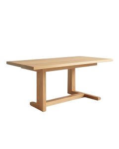 Minerva Pine Solid Wood Dining Table (synthetic illustration; no displayed measurements)