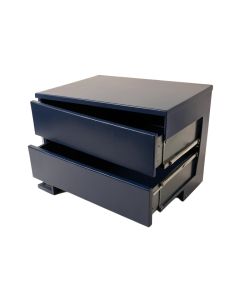 Dune Branch Small-Parts Storage Drawer Cabinet - Navy (synthetic illustration; no displayed measurements)