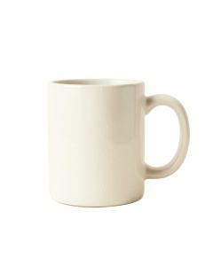 Shore Bluff Ceramic Mug - White (synthetic illustration; no displayed measurements)