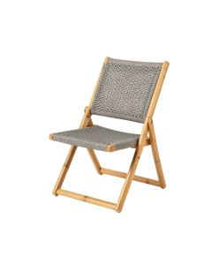 Hill Crossing Folding Outdoor Chair - Gray