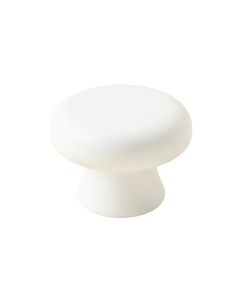Heath Bridge Cabinet Knob Without Packaging - White (synthetic illustration; no displayed measurements)