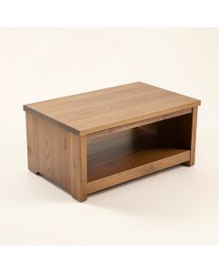 Daniah Solid Wood Coffee Table With Storage (synthetic illustration; no displayed measurements)