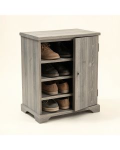 12 Pair Shoe Storage Cabinet (synthetic illustration; no displayed measurements)