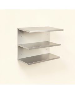 Wall Mount Bathroom Shelves (synthetic illustration; no displayed measurements)