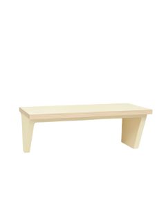 Holly Arc Wall-Mounted Shelf - Cream
