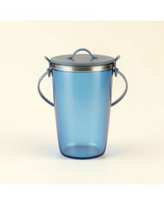Birch Branch Storage Canister With Lid - Blue (synthetic illustration; no displayed measurements)