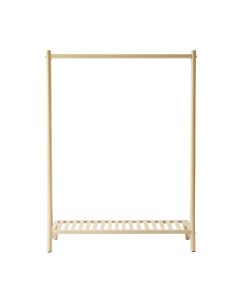 Reed Arc Empty Garment Rack - Beige (synthetic illustration; no displayed measurements)