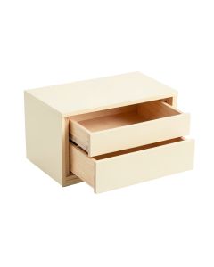 Birch Bridge Small-Parts Storage Drawer Cabinet - Cream (synthetic illustration; no displayed measurements)