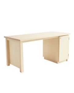 Alder Crest Empty Workshop Workbench - Ivory (synthetic illustration; no displayed measurements)