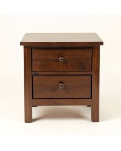 1 - Drawer Solid Wood Nightstand In Espresso (synthetic illustration; no displayed measurements)