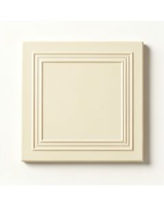 Field Arc Uninstalled Square Decorative Tile - Ivory (synthetic illustration; no displayed measurements)