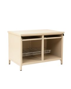 Reed Arc Empty Countertop Canister Rack - Beige