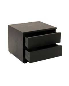 Brook Brook Small-Parts Storage Drawer Cabinet - Black (synthetic illustration; no displayed measurements)