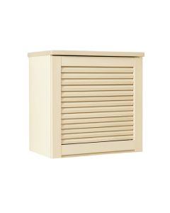 Hill Branch Wall-Mounted Laundry Cabinet - Cream (synthetic illustration; no displayed measurements)