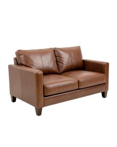 Robichaud 57.75 '' Faux Leather Tuxedo Arm Loveseat (synthetic illustration; no displayed measurements)