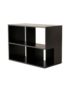 Reed Crest Desktop Shelving Unit - Black