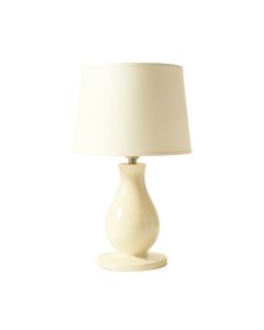 25.5 '' Cream Table Lamp (synthetic illustration; no displayed measurements)