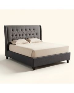 Achenbach Tufted Upholstered Standard Bed (synthetic illustration; no displayed measurements)