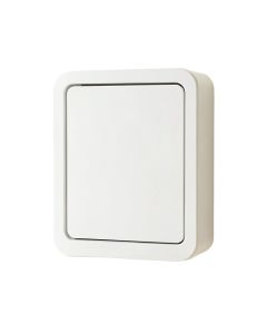 Hazel Bridge Wall-Mounted Laundry Cabinet - White (synthetic illustration; no displayed measurements)