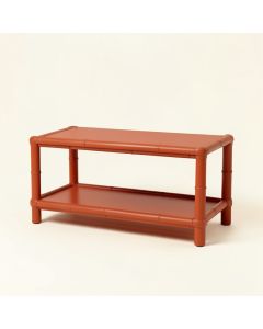 Flint Dell Indoor Bench - Terracotta (synthetic illustration; no displayed measurements)