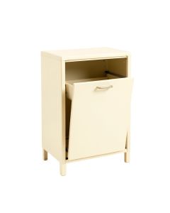 Heath Branch Freestanding Pull-Out Hamper Cabinet - Ivory (synthetic illustration; no displayed measurements)