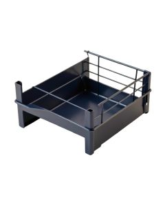 Spruce Crossing Empty Under-Desk Cable Tray - Navy (synthetic illustration; no displayed measurements)